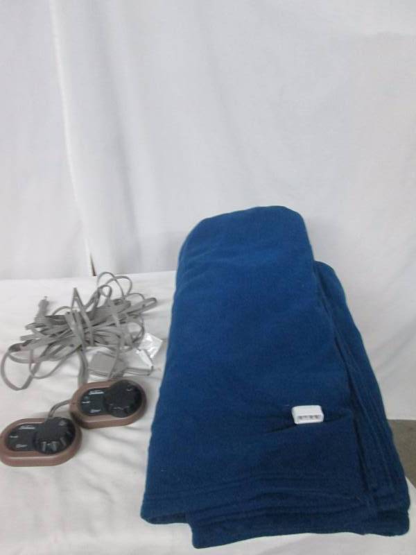 Sunbeam Quilted Fleece Electric Blanket - King