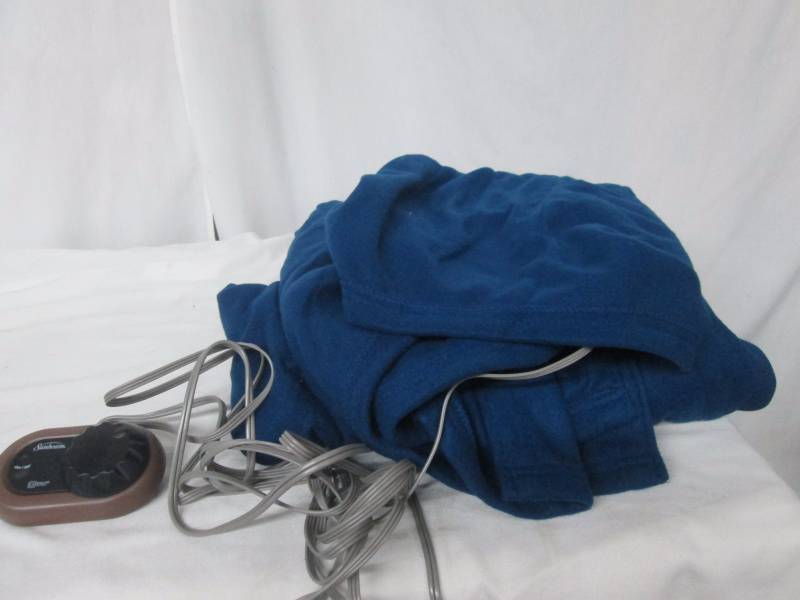 Sunbeam Quilted Fleece Electric Blanket - Twin