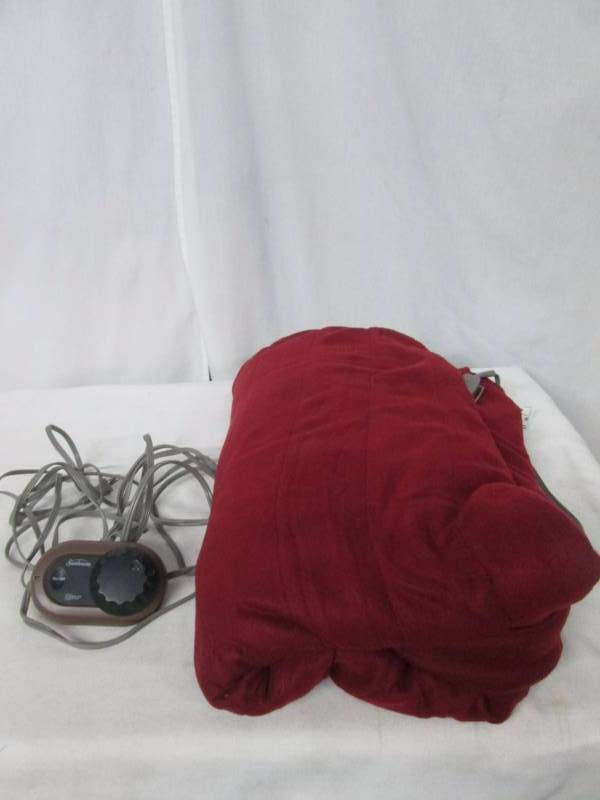 Sunbeam Quilted Fleece Electric Blanket - Full