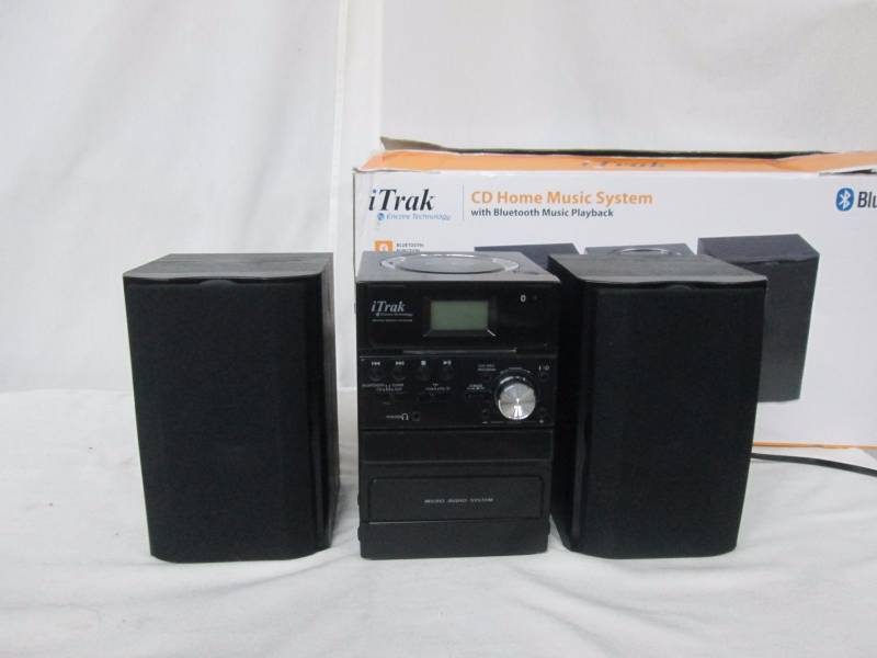 iTrak 80-Watt Bluetooth CD Sound System
