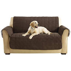 Sure Fit Ultimate Waterproof Suede Loveseat Cover