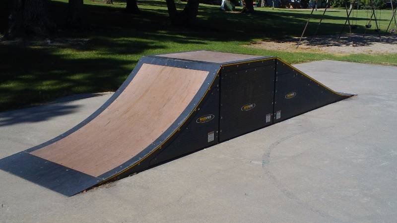 Skate park equipment