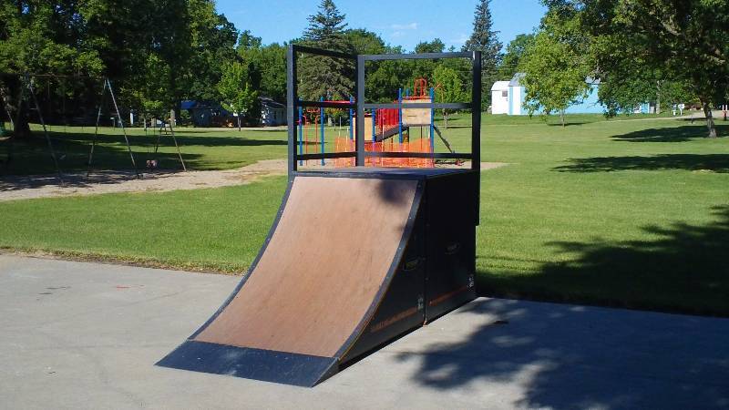 Skate park equipment