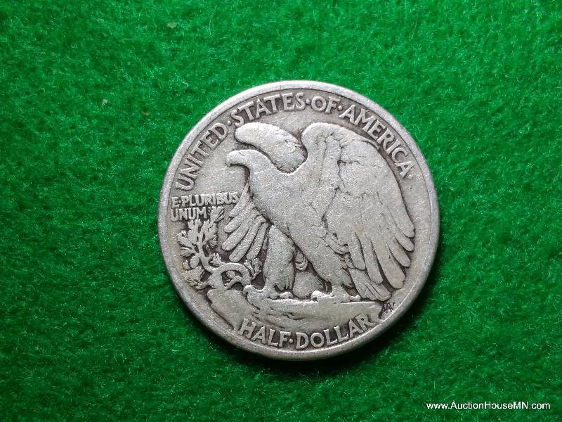 1942 Walking Liberty Silver Half Dollar