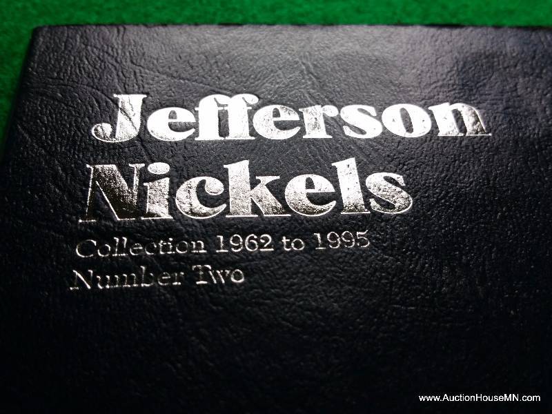 (2) Whitman Folders 1962 - Modern Jefferson Nickels