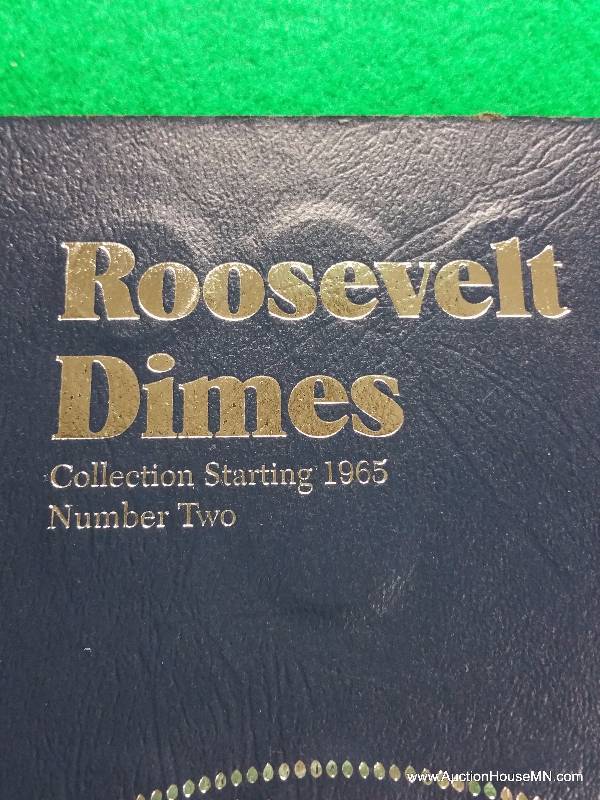 1965 - Modern Roosevelt Dimes in a Whitman