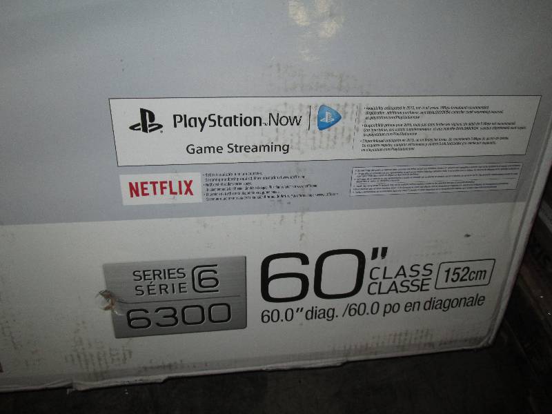 lot 413 image: Samsung UN60J6300 60 1080p 60Hz LED Smart HDTV