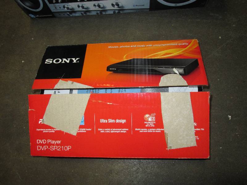 lot 427 image: Sony DVD Player, DVPSR210P