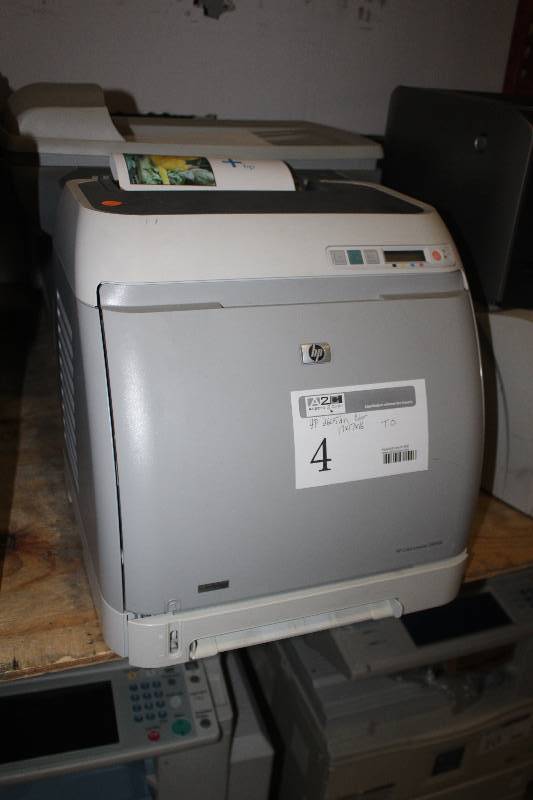 lot 4 image: HP Color LaserJet 2605dn Workgroup Printer
