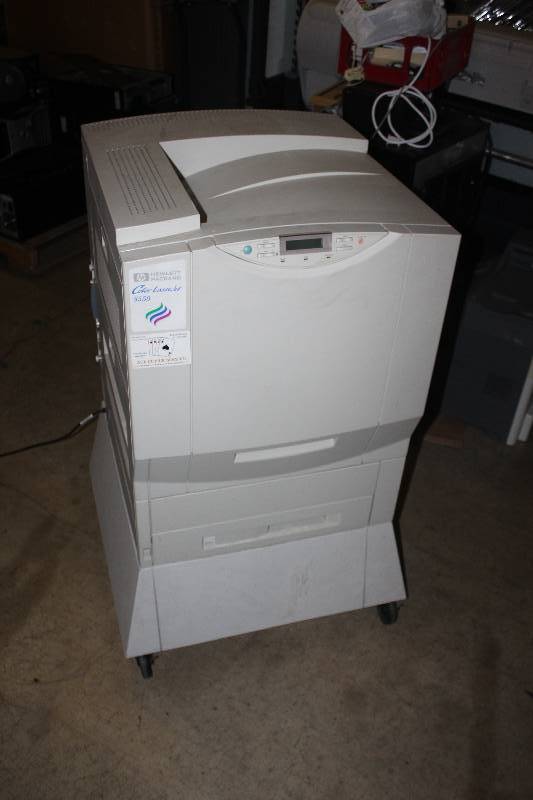 lot 13 image: HP Color LaserJet 5550dn Workgroup Printer