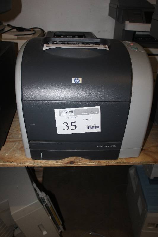lot 35 image: HP 2550n Printer