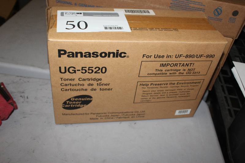 lot 50 image: Panasonic Toner Cartridge