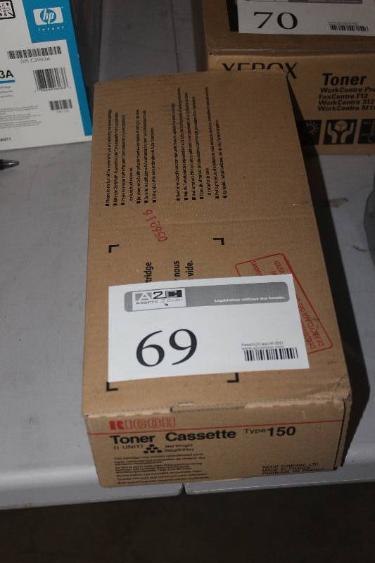 lot 69 image: Ricoh Toner Cassette 150
