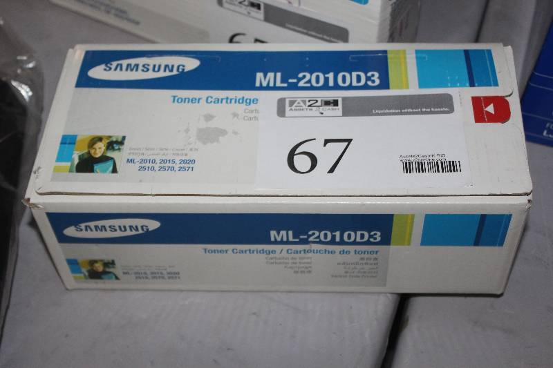 lot 67 image: Samsung Toner Cartridge ML-2010D3