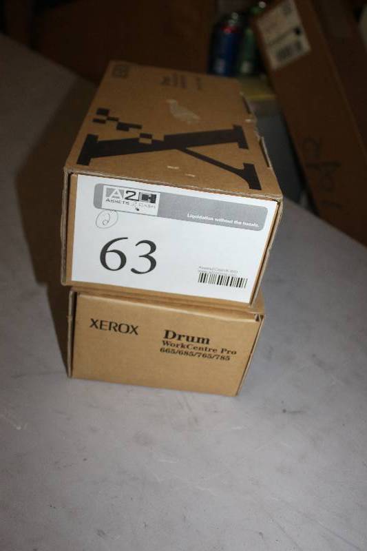 lot 63 image: Lot of (2) Xerox Drum Workcentre Pro 665685765785