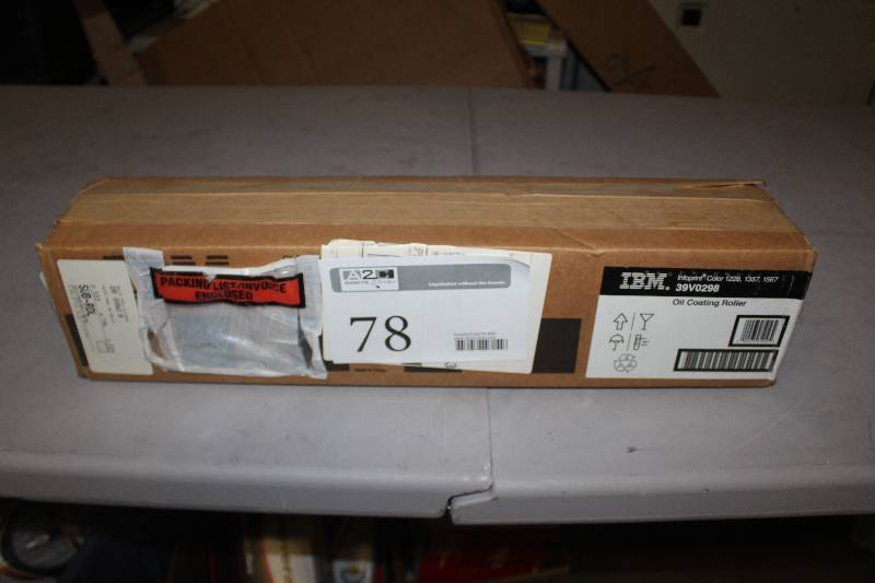 lot 78 image: IBM Infoprint Color 122813571567 Oil Coating Roller