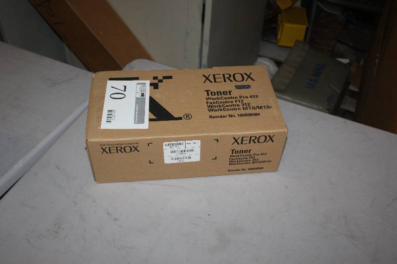 lot 70 image: Xerox Toner Workcentre Pro 412 Faxcentre F12 Workcentre 312 WorkCentre M15M15i