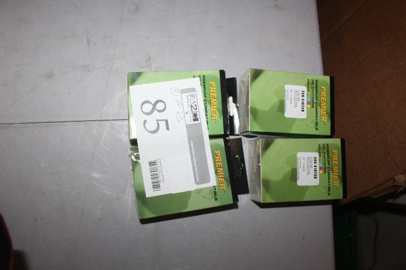 lot 85 image: Lot of (4) HP InkJet Print Cartridge 24