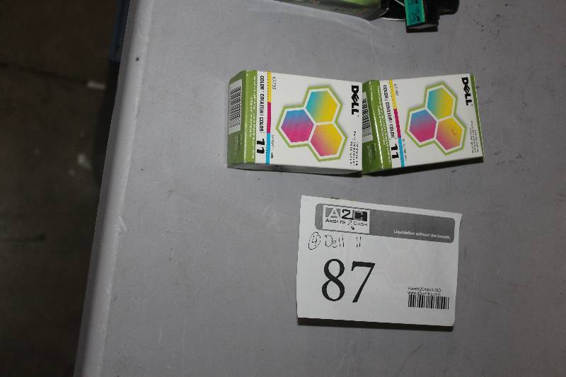lot 87 image: Lot of (5) Dell Print Cartridge 11
