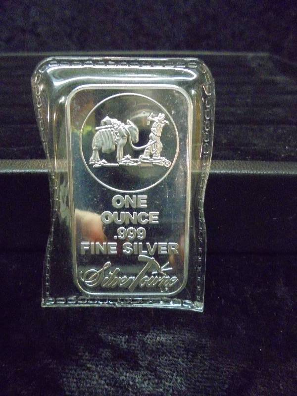 1 oz .999 Fine Silver Bar