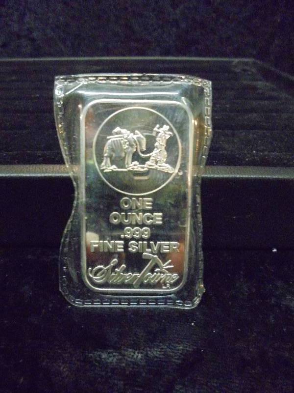 1 oz .999 Fine Silver Bar