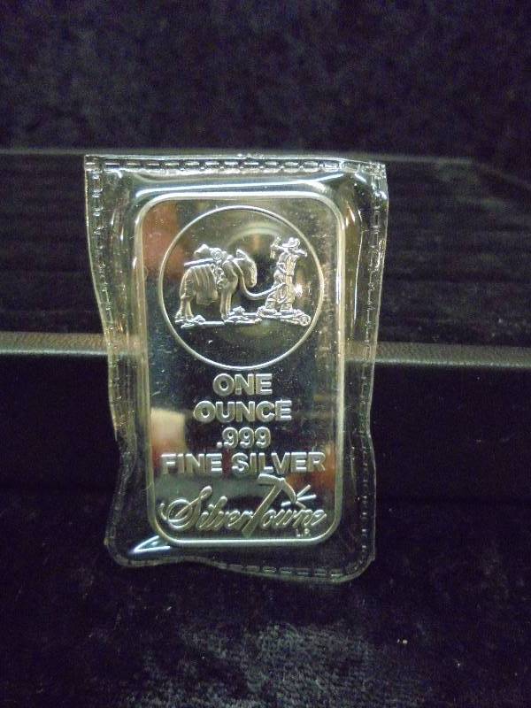 1 oz .999 Fine Silver Bar