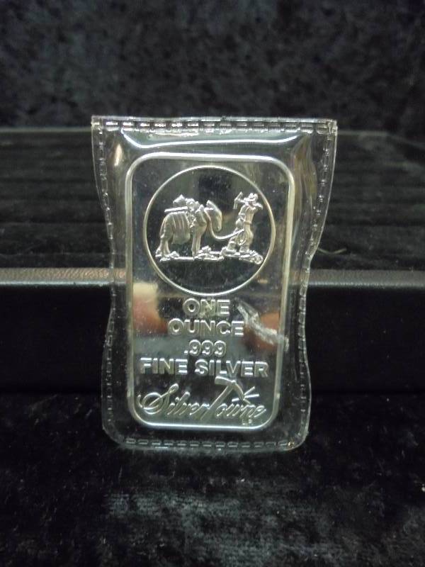 1 oz .999 Fine Silver Bar