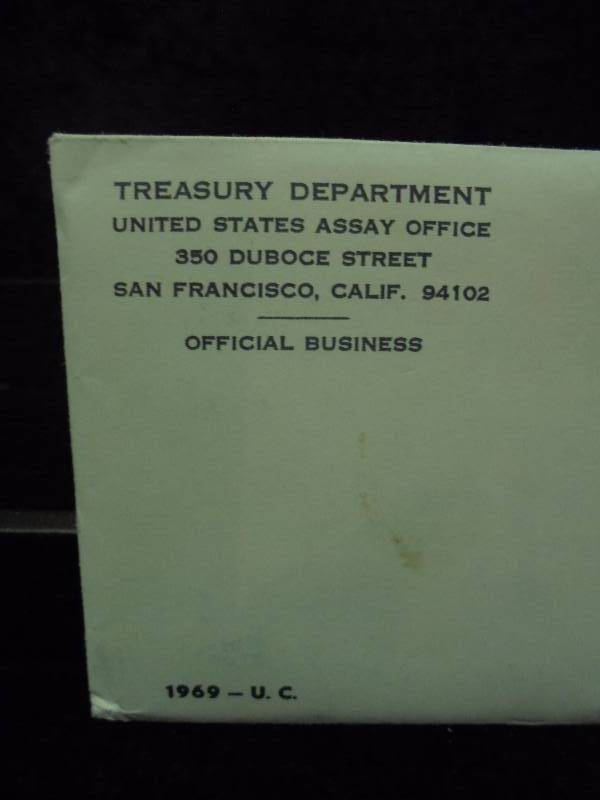 1969 Uncirculated Coin Set