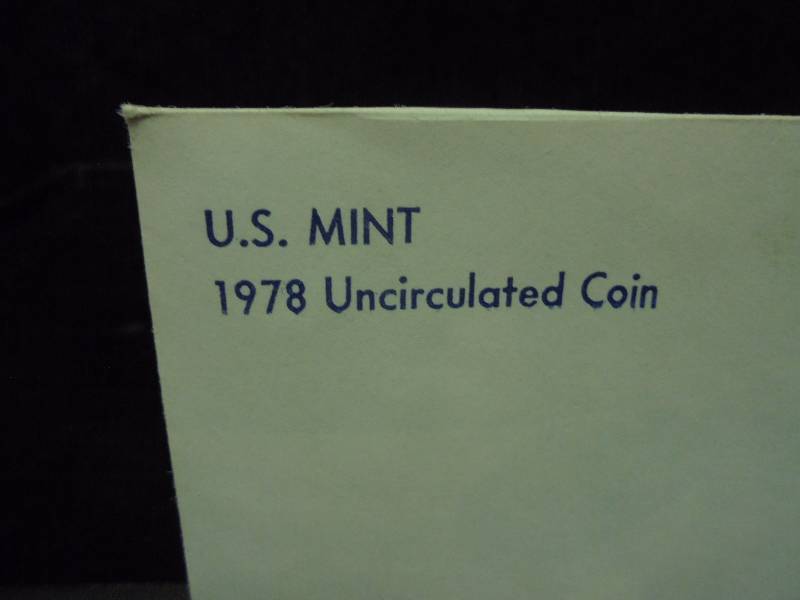 1978 Uncirculated Mint Coin Set