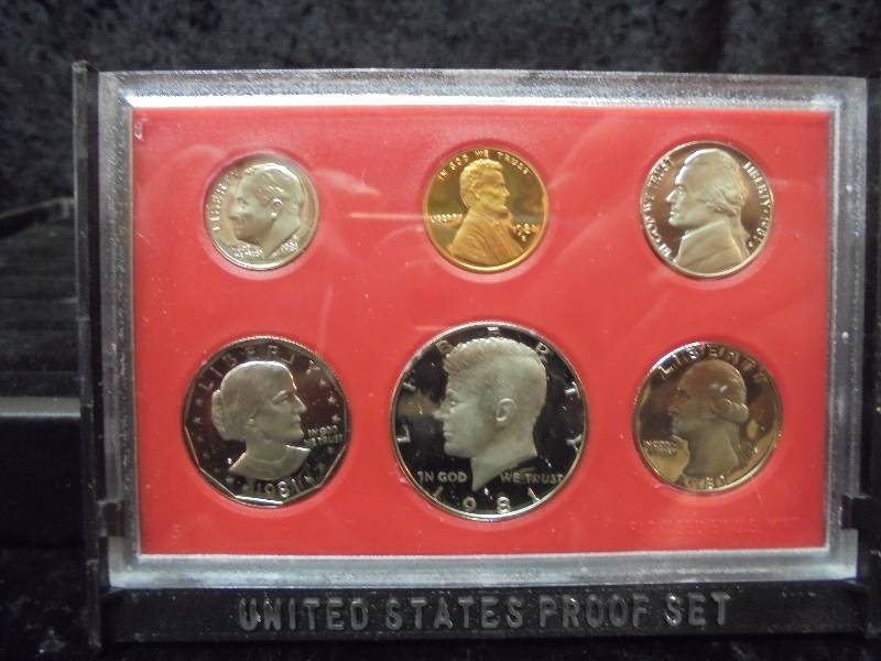 1981 US Proof Coin Set