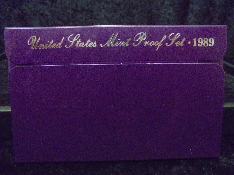 1989 US Mint Proof Coin Set