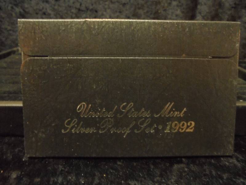 1992 US Mint SILVER Proof Coin Set