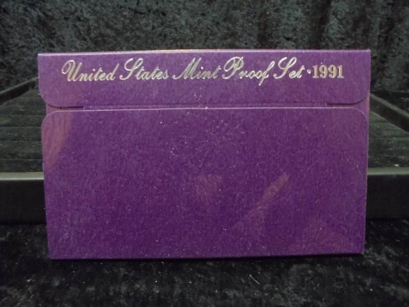 1991 US Mint Proof Coin Set
