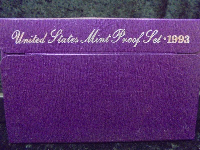 1993 US Mint Proof Coin Set