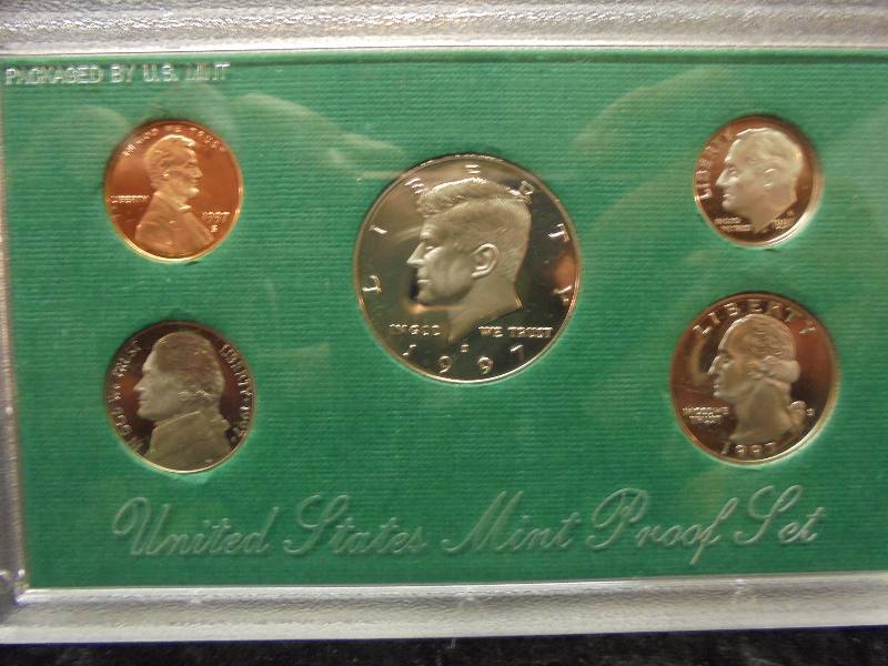 1997 US Mint Proof Coin Set