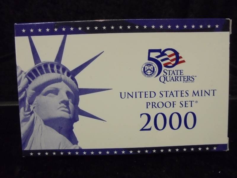 2000 US Mint Proof Coin Set