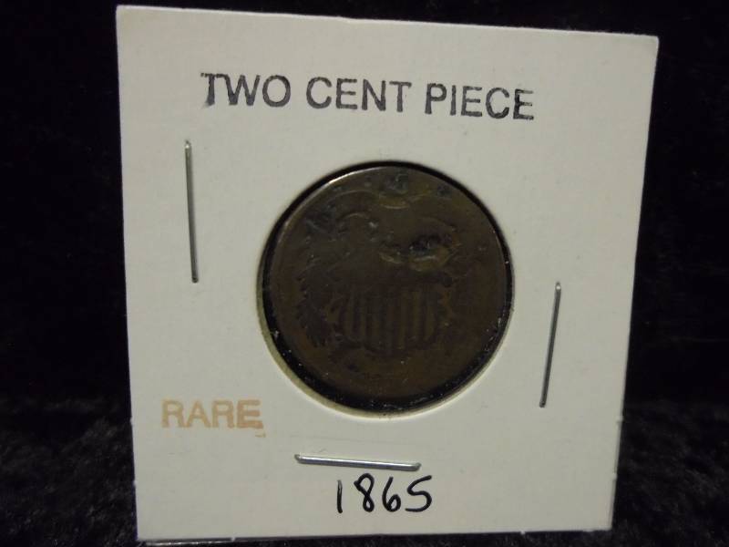 1865 Two Cent Piece
