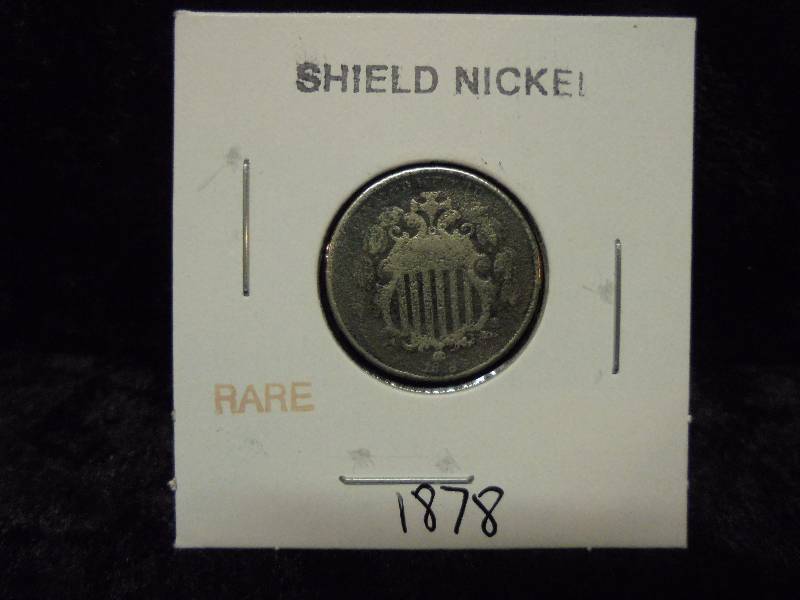 1878 Shield Nickel