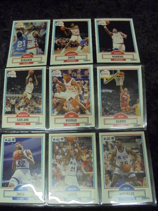 Lot - Misc Basket Basketball Cards
