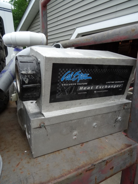 Hot Tub Pump & Heat Exchanger