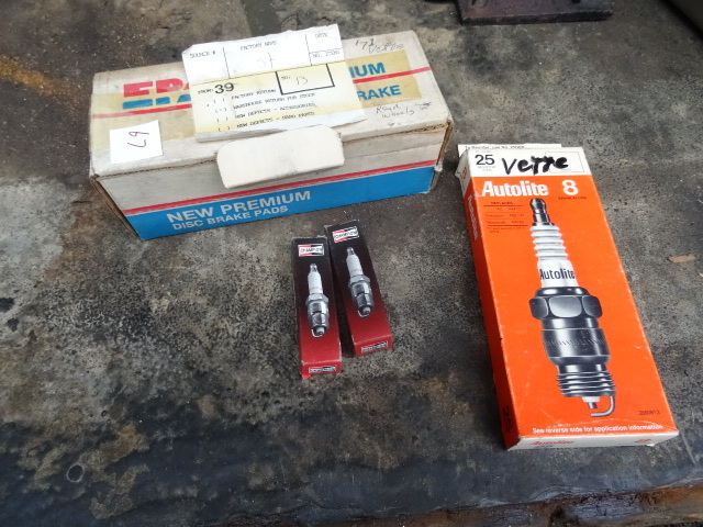 Brake Pads & Spark Plugs