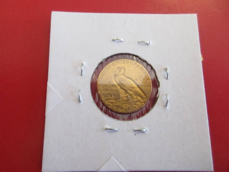 Lot #2  1914-D (Denver Mint) 2.50 Gold Indianhead Quarter Eagle