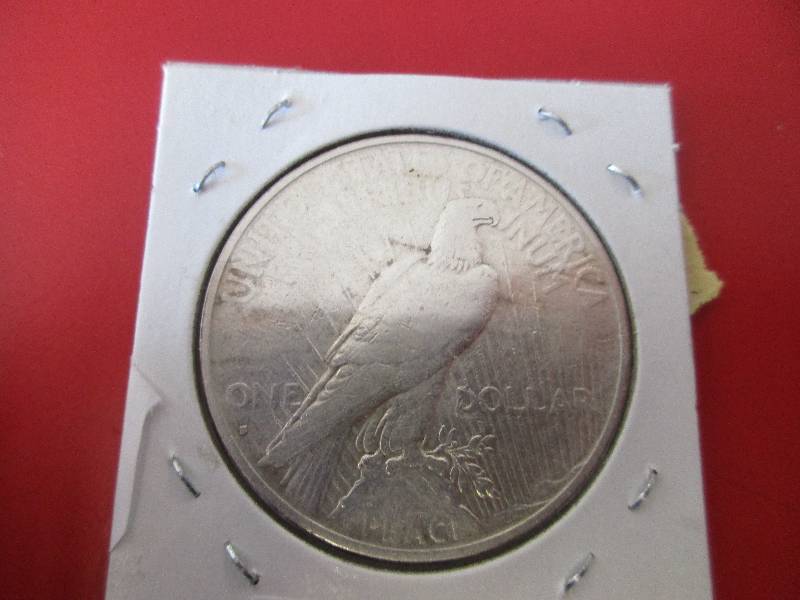 Lot #24  1935-S Silver Peace Dollar, harder date to find