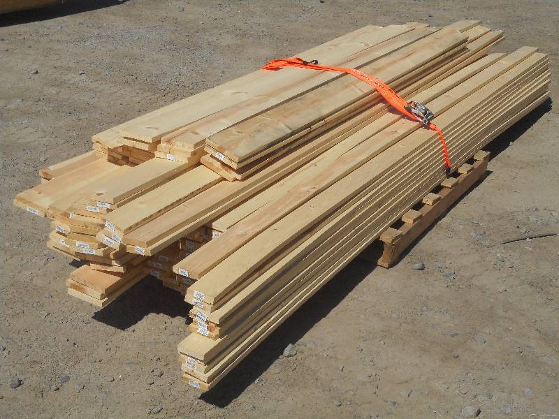 Pallet Of Unused Pine Lumber (23) ...