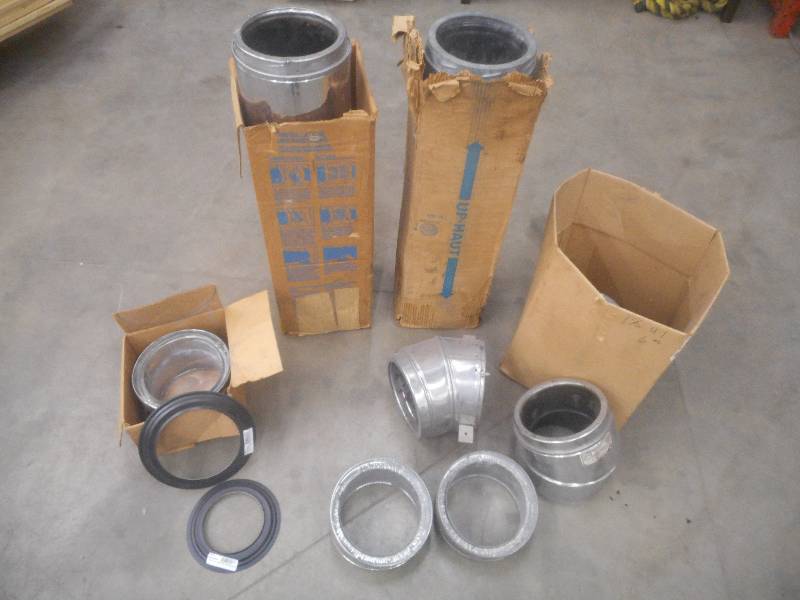 Lot Of Double Wall Chimney Parts ...
