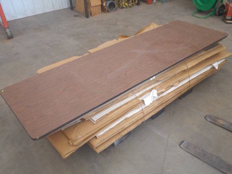 Lot Of (1) Folding Table & (1) Pall...