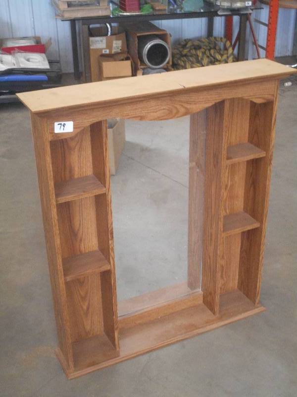 3x4 Wall-Hung Mirror With Side Ca...