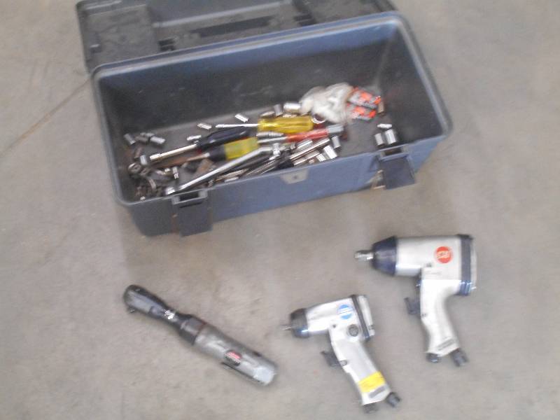 Plastic Toolbox With Contents 12...
