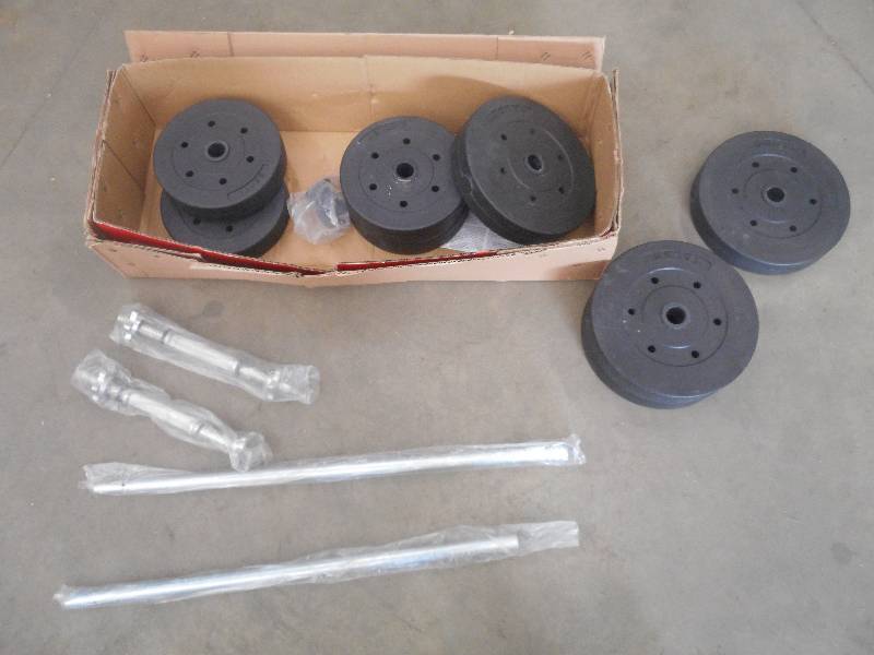 Unused Weider Weight Set (4) 10# &...