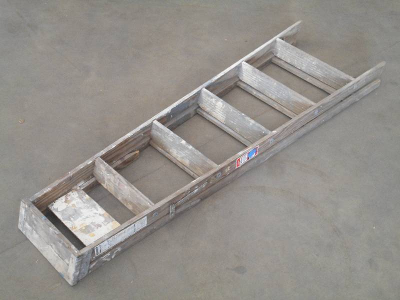 Werner 6ft Wooden Step Ladder...